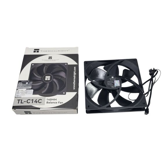 Thermalright TL-C14C CPU Cooling Fan 140mm, PWM Silent Computer Cooler NEW - Picture 3 of 4